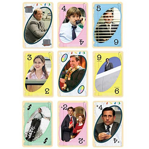 Uno The Office Card Game With 112 Cards & Instructions