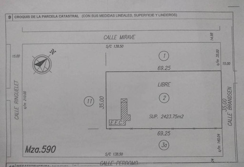 Imagen 4 de 7 de Importante Fracción 4.900 M2 En Zona Industrial De Ituzaingo