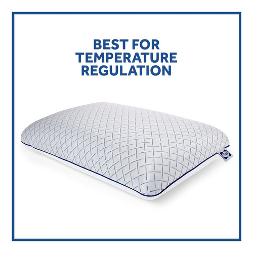 Almohadas De Espuma Viscoelástica Cool Touch Paquete De 2