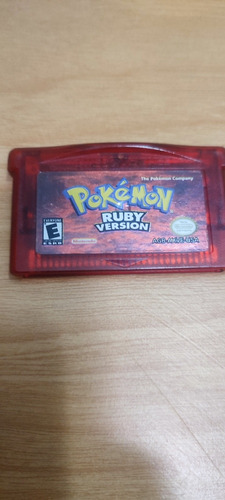 Pokémon Ruby Original Gba