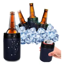 Comprar Cubre Lata Térmico Slim Company Funda Para Latas De 350 Ml Porta Latas Refresco Y Cerveza Frías Color Azul Marino