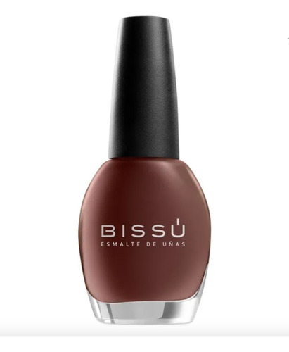 Esmalte De Uñas Bissú Color Tinto 6 Piezas De 15ml