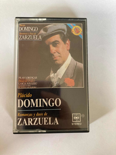 Cassette Placido Domingo Romanzas Y Dúos De Zarzuela  (539