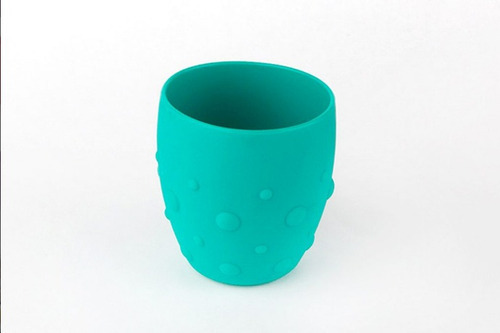 Vaso de entrenamiento de silicona para niños Marcus & Marcus Color Elephant Ollie, 200 ml