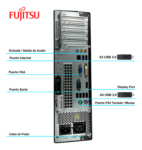 Torre Pc Computadora Escritorio Intel Core I5 Windows 11 (Reacondicionado)