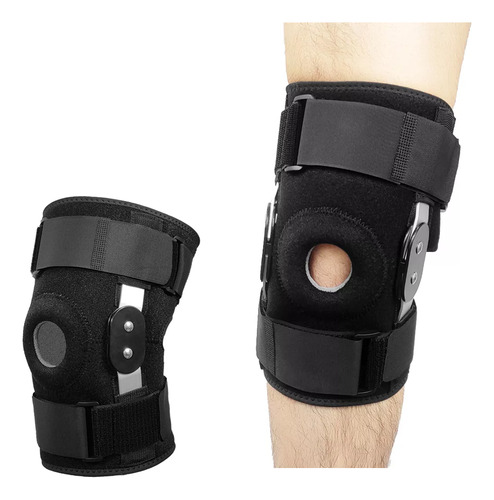 1 Pieza, Rodillera Articulada, Soporte De Rodilla Ajustable