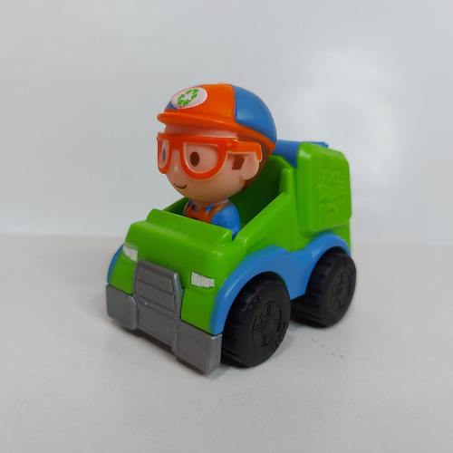 Vehículo Blippi Camión De Reciclaje 6cm Kideo Zag Toys 2020