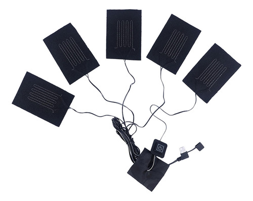 Almohadillas Eléctricas De Calor Usb, Tela De 3 Engranajes,