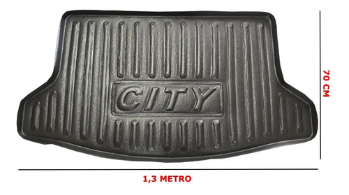 Imagem 2 de 6 de Protetor De Porta Malas Bandeja Honda City Hatch 2022