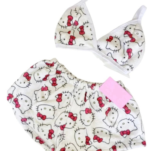 Pijama Corto Invierno Hello Kitty
