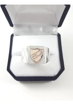 Anillo Hombre Escudo Oro Nacional Peñarol Kendra Joyas