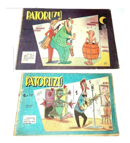 10 Revistas Patoruzú Argentinas Años '50,42 Pag. Reg. Estado