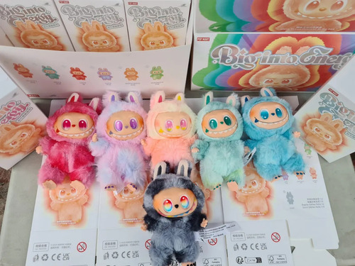Para Labubu Big Into Energy The Monsters 6 Unidades Macaron