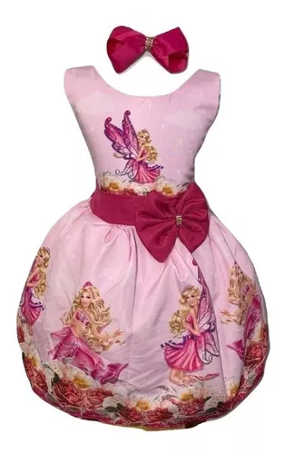 Vestido Infantil Fantasia Sereia Brinde Tiara Marisa