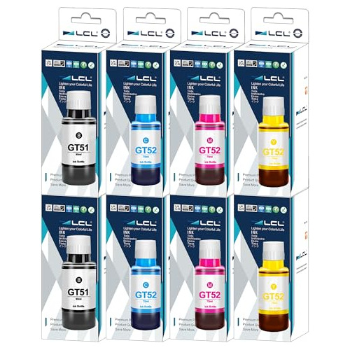 Botella De Tinta Compatible Gt51 Gt52 Gt5810 5820 5811 ...