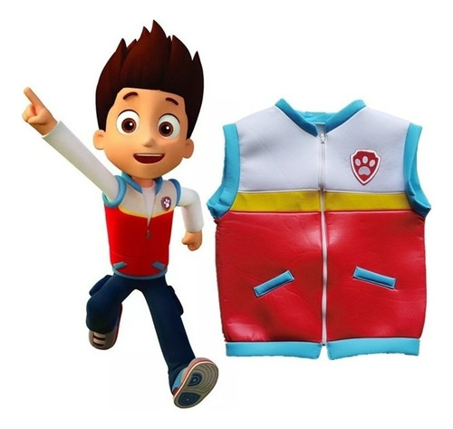 Disfraz De Chaleco For Niños Del Capitán Ryder Paw Patrol