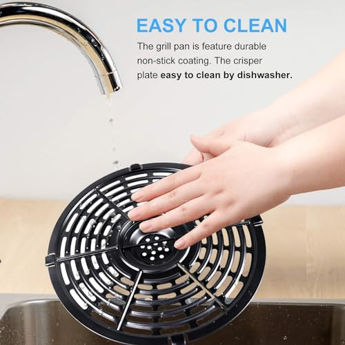 Sartén Grill Para Freidora De Aire Power Xl De 5qt, Bandeja