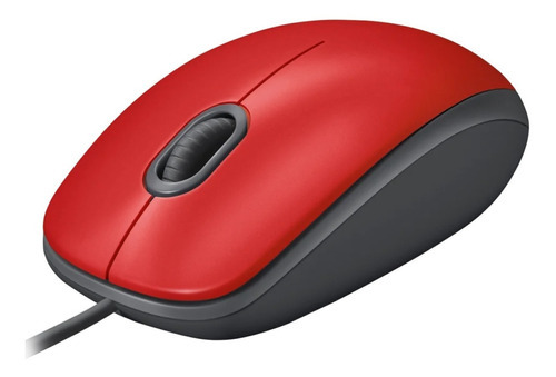 Mouse Logitech M110 Silent Red Usb