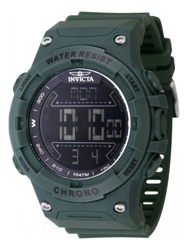 Reloj Invicta Racing 47525 Para Hombre, Color Verde