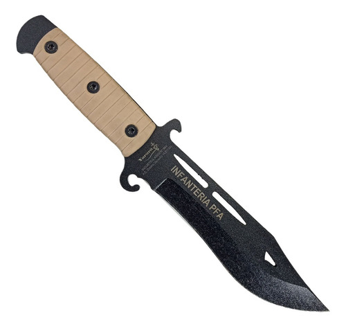 Cuchillo Yarará Infantería Pfa De 19 Cm.