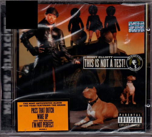 Cd Missy Elliott-  Rap -regueton