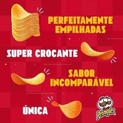 Imagem 3 de 4 de Batata Pringles Sabor Queijo 120g