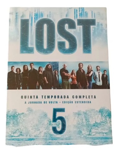 Dvd Série Lost Quinta Temporada Completa Lacrada