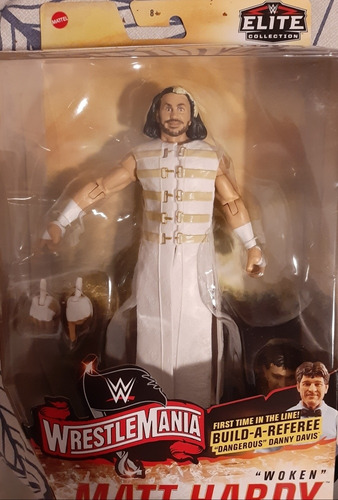 Imagen 1 de 4 de Figura Matt Hardy Woken Wwe Mattel Elite Lucha Libre Wrestle