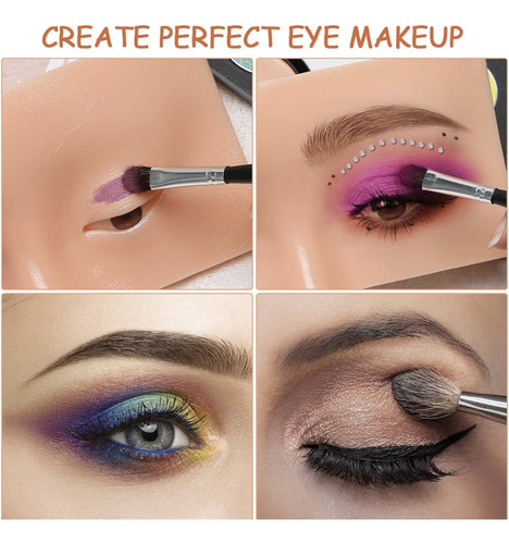 Cara De Silicona Práctica De Maquillaje Facial