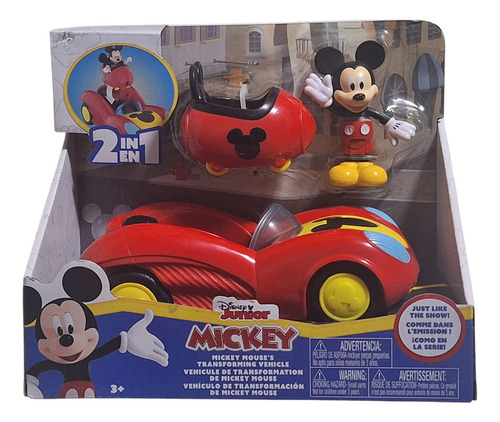 Disney T-rex Ave 4850 Vehículo Duo Mickey Mouse Rojo