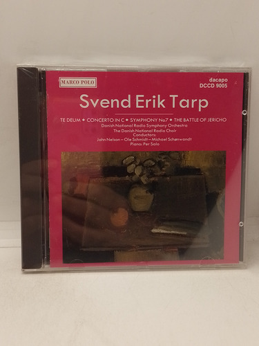 Svend Erik Trap Te Deum Etc Cd Nuevo  