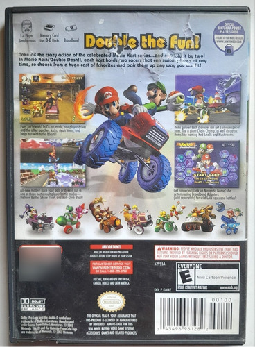 Mario Kart Double Dash Gamecube (sin Manual) - Wird Us (Usado)