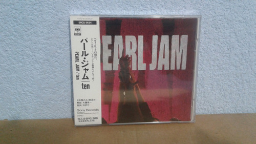 Pearl Jam    Ten   (edicion Japonesa + 1 Bonus Track )