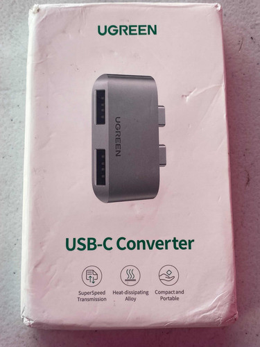 Adaptador Usb C A Usb Ugreen Original Para Macbook (Usado)