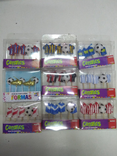 Imagen 3 de 3 de Vela Tematica Golf X5 Cotillon Torta