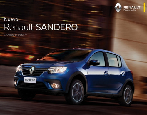 Renault Sandero Life 1.6 100% Financiado ( Is)