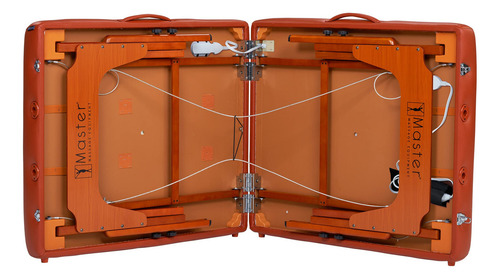 Master Massage Santana Therma Top - Conjunto de mesa de massagem. Cor: vermelho