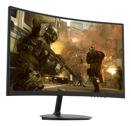 Monitor Fiodio Curvo 75hz Led Hd P Con Puertos Hdmi Y Vga Y.