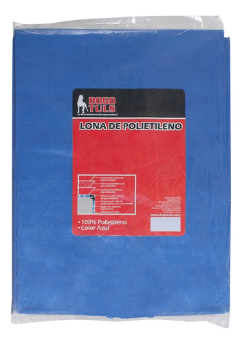 Lona Polietileno Azul 5 X 7' Dogotuls Empaque 5 Pz