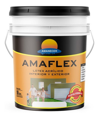 Amaflex Sellador Concentrado 3x1, 18 L  | Amanecer