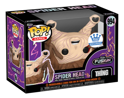 Funko Pop Spider Head #994 Funkoshop Games The Thing La Cosa