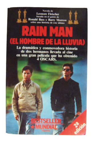 Rain Man Leonore Fleische Libro De La Pelicula Novelizada