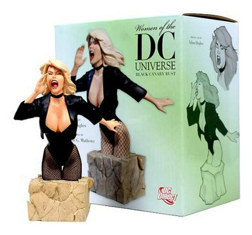 Dc Comics Mujeres Del Universo Dc: Busto Canario Negro