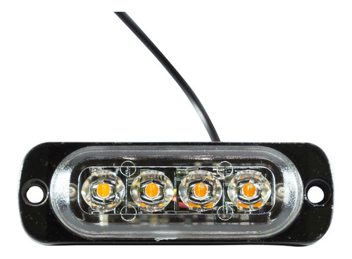 Baliza Led Precaucion Seguridad Vial 4 Watts  Nl-231-4 Ambar