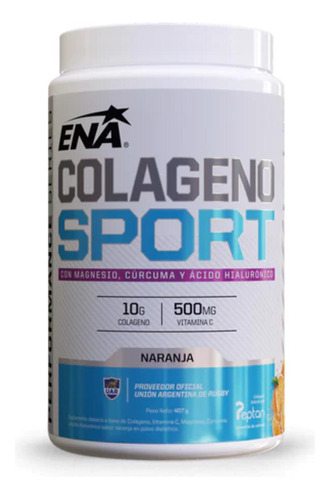 Colageno Sport Ena 407gr Magnesio Curcuma Acido Hialuronico 