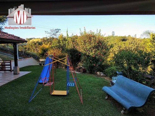 Imagem 30 de 30 de Linda Chácara Com 4 Dormitórios, Sendo 01 Suíte, Pomar, Piscina E Campo De Futebol, À Venda, 5600 M² Por R$ 450.000 - Zona Rural - Pinhalzinho/sp - Ch0716