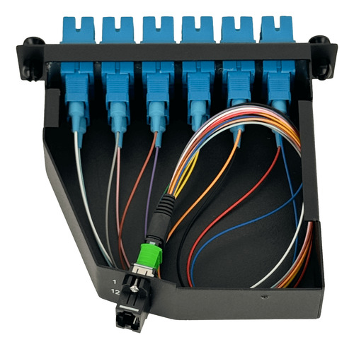 Sm 12-sc 1-mpo/m Cassette Para/1u-3p 130mm Fibra Pre-conecto