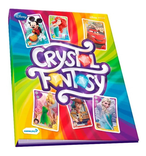 Album Disney Crystal Fantasy A Magia Dos Cristais Da Copag