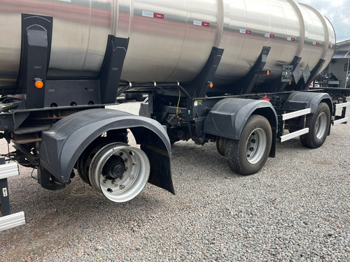 Carreta Randon Tanque Inox 2015 Semi Reboque Preta 38.500