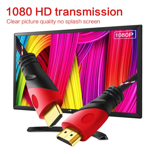 Cable Adaptador De Conector Hdmi Macho A Hdmi Macho De 10 M
